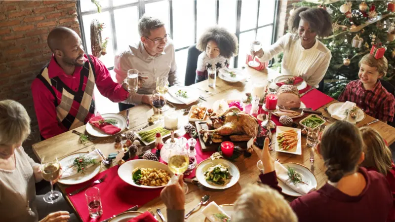 Family Together Christmas Celebration 