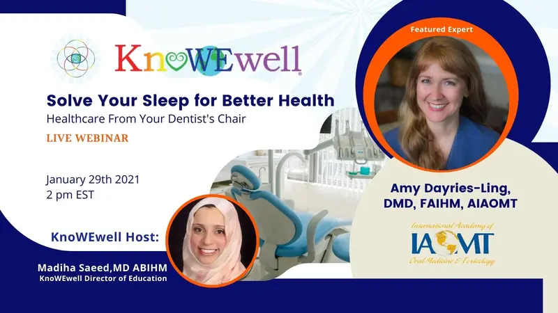 Solve Sleep for Better Health webinar image