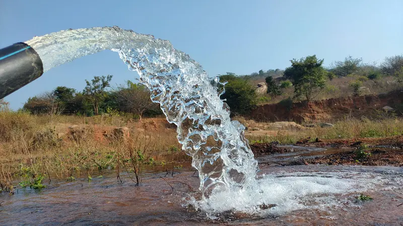 Ground water pumping