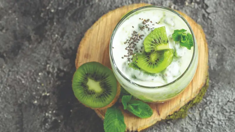 Kiwi Chia Pudding