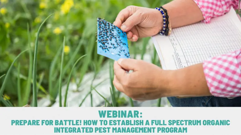 Prepare For Battle! How To Establish A Full Spectrum Organic Integrated Pest Management Program