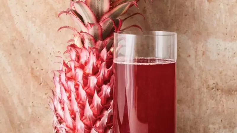 Pineapple-Hibiscus Drink