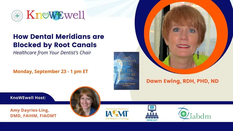 Banner: How Dental Meridians are Blocked by Root Canals: Healthcare from Your Dentist's Chair