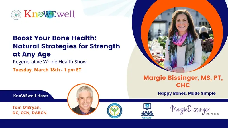 BAnner: Boost Your Bone Health:  Natural Strategies for Strength at Any Age