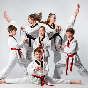 Kids enjoying martial arts
