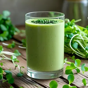 Microgreen Smoothie Microgreen Smoothie