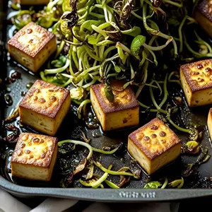 Spicy-Sweet Tofu and Bean Sprouts Spicy-Sweet Tofu and Bean Sprouts